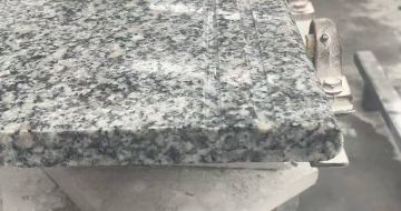 昆明芝麻白楼梯踏步 芙蓉白