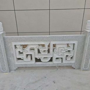 昆明芝麻白河道栏杆 桥栏杆
