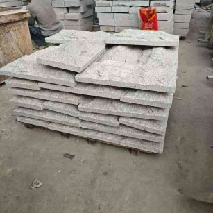 昆明芝麻白蘑菇石，自然面