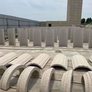 昆明黄金麻别墅柱皮 异形 线条定制