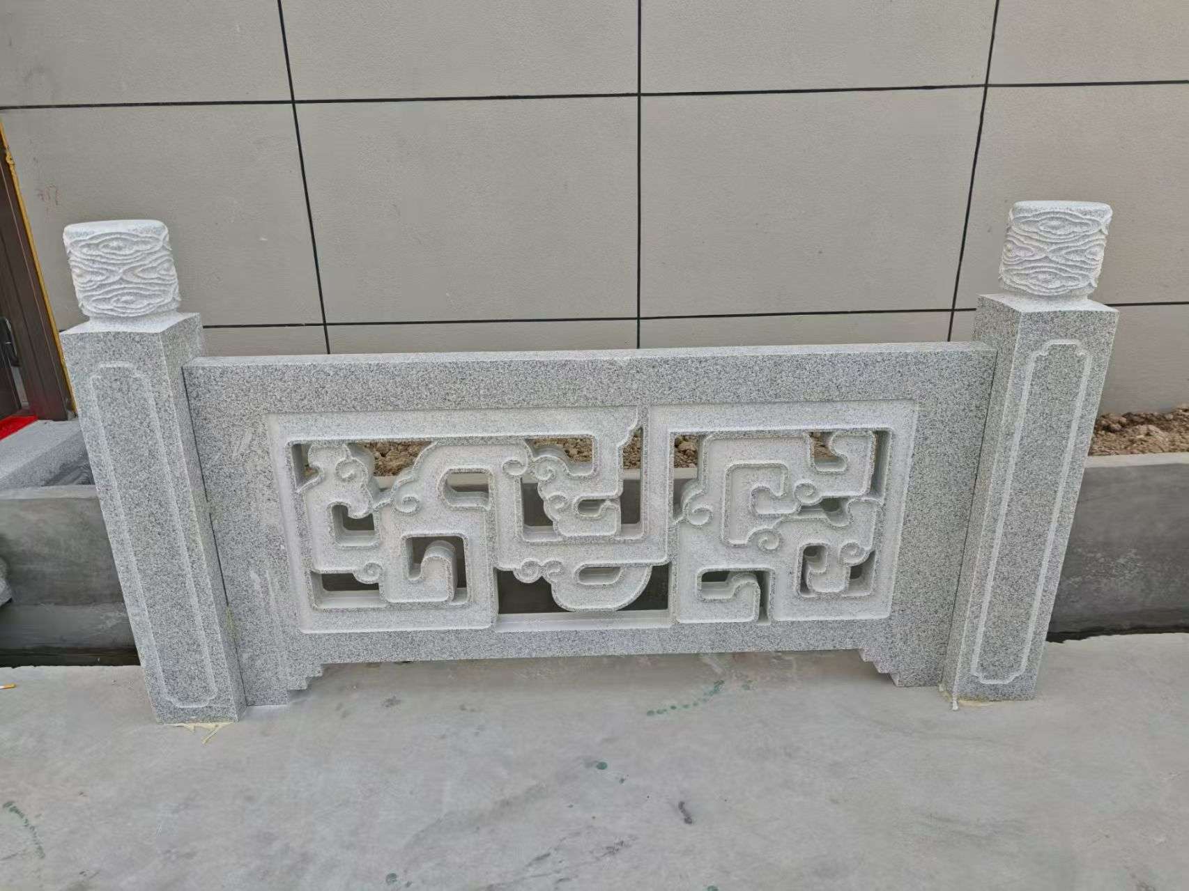 昆明芝麻白河道栏杆 桥栏杆